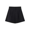 Suit Shorts Women's Summer New Thin High Waist Thin Versatile Small Ice Silk Five-point Pants