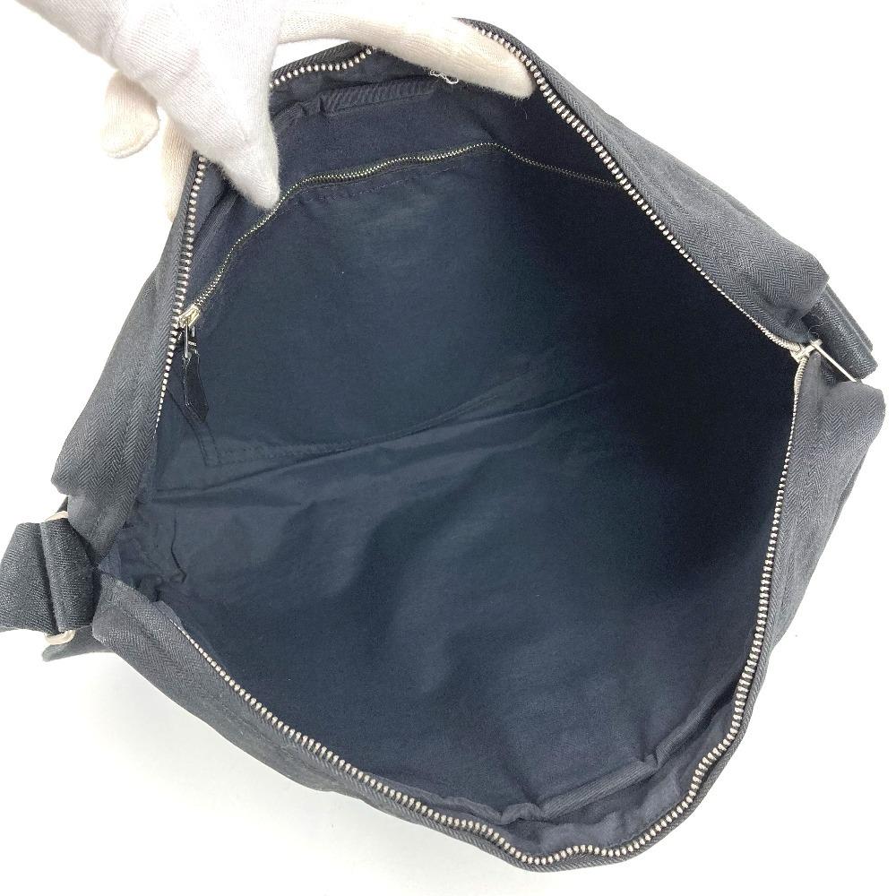 HERMES Acapulco Basas MM Crossbody Messenger Bags Shoulder Bag Black