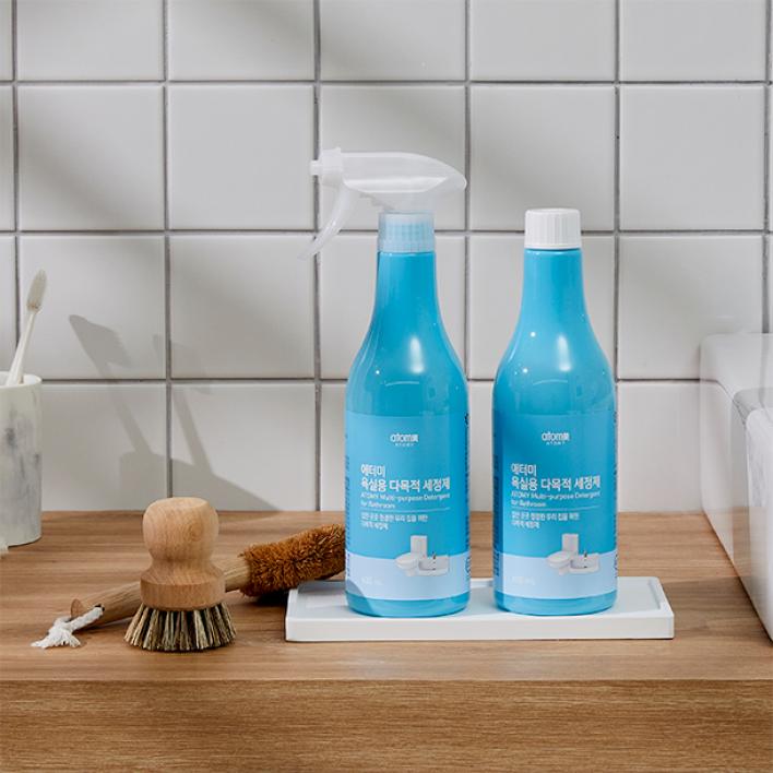 Atomy Bathroom Multi-Purpose Cleaner (2 x 600ml + 1 x Foam Gun)