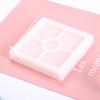 Placemat Tray Molds DIY Coaster Silicone Molds Epoxy Square Round Hexagon Molds for DIY Resin Casting Home Decoration