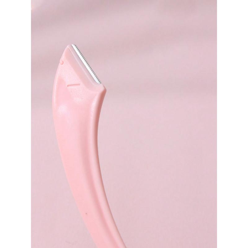 1pc Eyebrow Trimmer Set Stainless Steel Curved Eyebrow Razor Eyebrow Scissors With Comb, Beauty Tool For Beginners Suitable