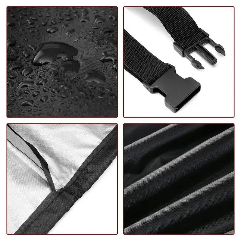 Windproof Waterproof Grill Covers for Built-In Barbecue Grill Top with Waterproof Coating Outdoor BBQ Grill Top Protect Supplies