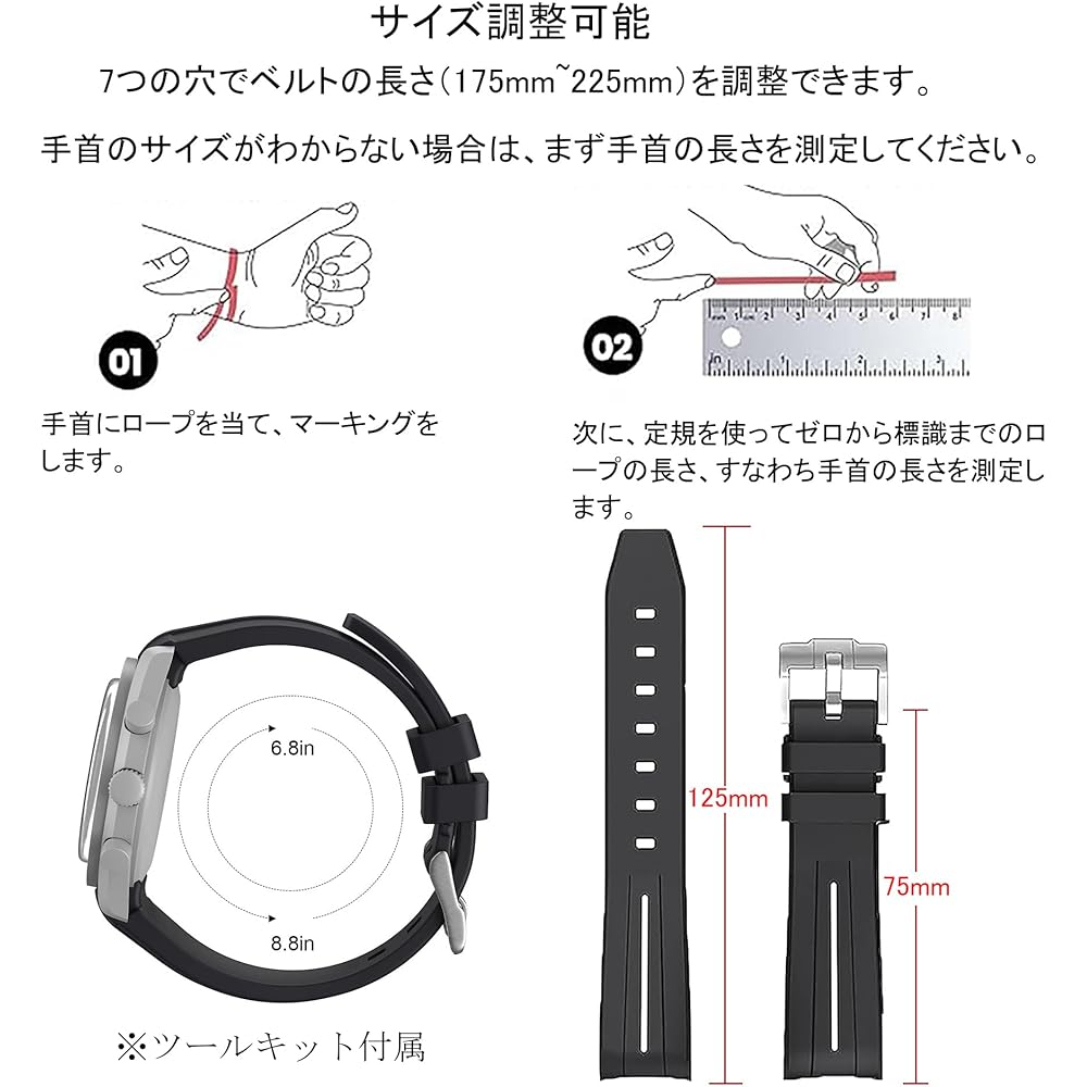 20mm Watch Band for Omega X Swatch MoonSwatch Watch Strap Omega and Swatch Band Rubber Watch Band...