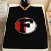 1 ST Feyenoord Patroon Flanellen Deken Geschikt Voor Alle Seizoenen voor Huisdecoratie Warmte en Comfort Cadeaus Vakantiecadeau