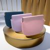 Silicone Coin Purse Portable Solid Color Multifunction Coin Holder Lipstick Keys Earphone Cable Storage Bag Pouch Wallet Women Girls Gift