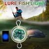 LED Fishing Lure Trap Light Eye Shape Mini Attracting Fish Lamp Soomth Waterproof  Plastic for Angler Supplies