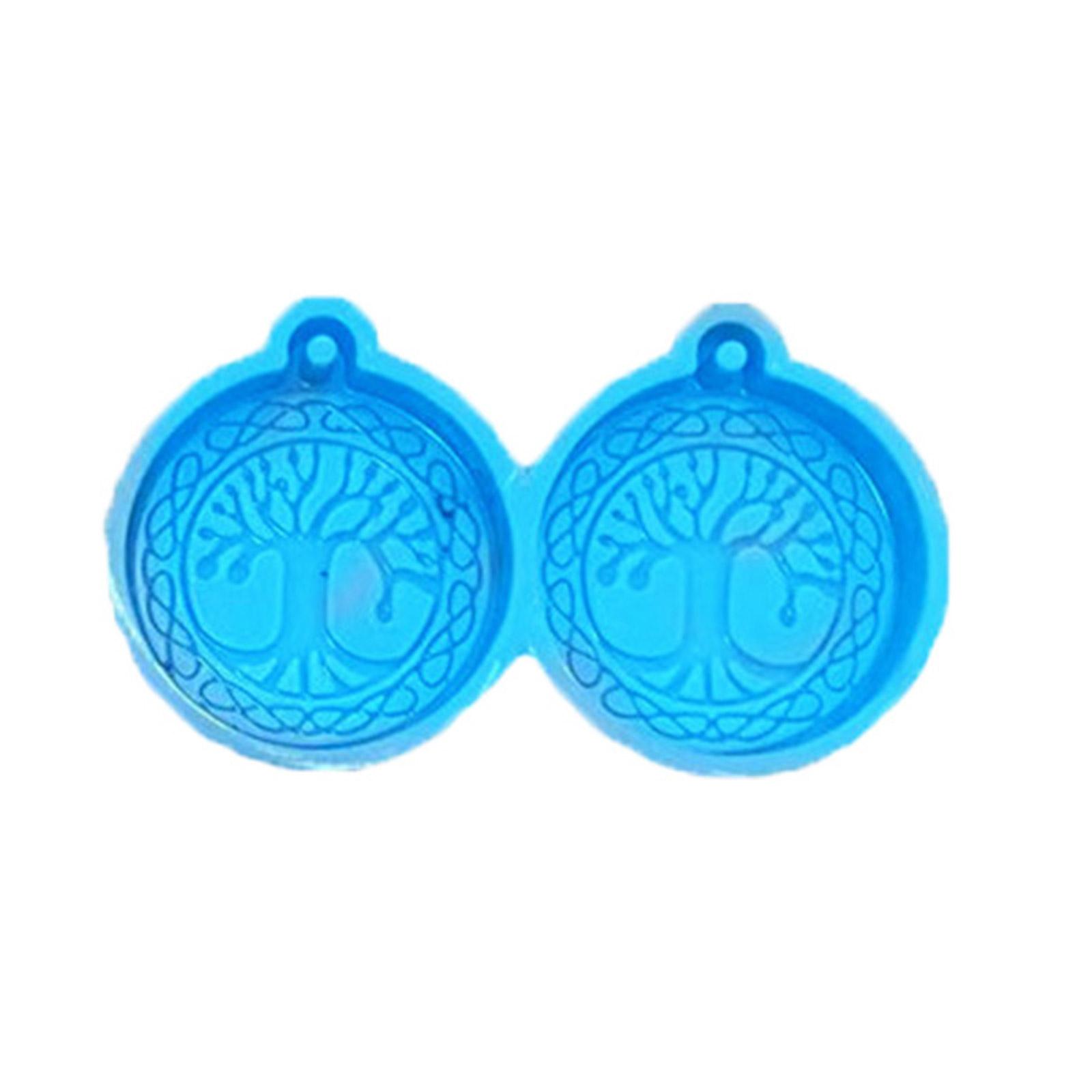 

1/4Pcs Mirrored Life Tree Silicone Molds Resin Crafts DIY Fashion Resin Silicone Molds for Women Girl Jewelry Making