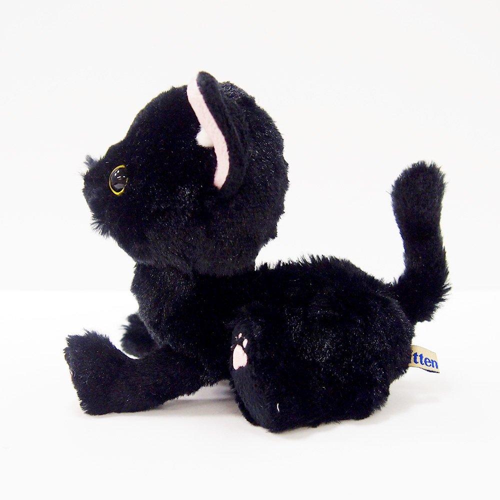 Sun Lemon Kitten Black Cat Plush Toy, 15 x 16.3 x 7.2 cm, Animal, Cat, P-7551