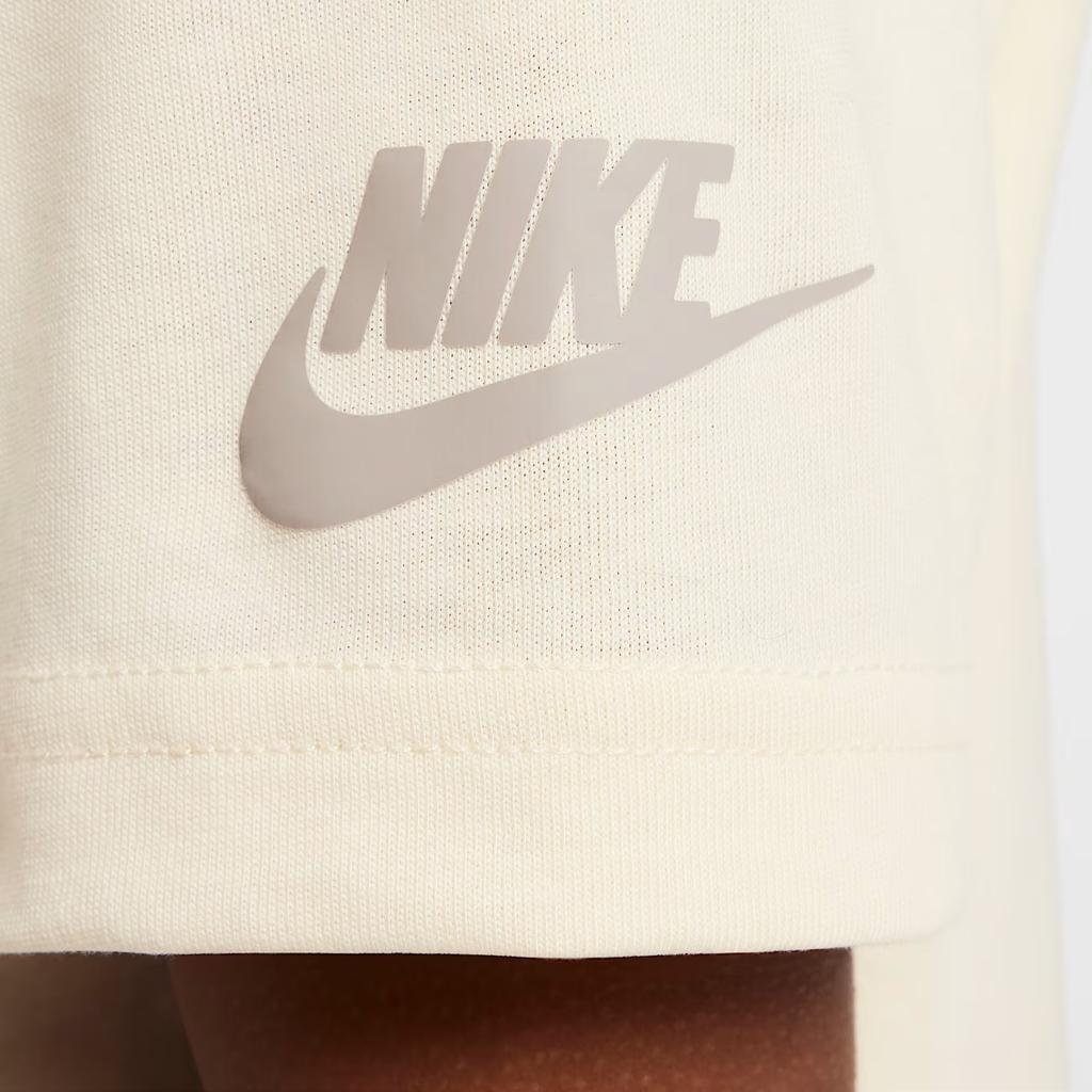 Nike T-Shirt Logo Soft Comfortable Short Sleeve Kids Tops DX7633-113