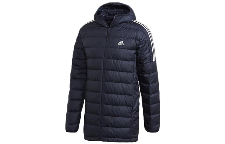 Adidas ESSENTIALS Down Jacket Men s Navy Blue GH4605 XS