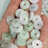 1.3cm Myanmar Jade Buckle Jewelry Accessories DIY Buttons