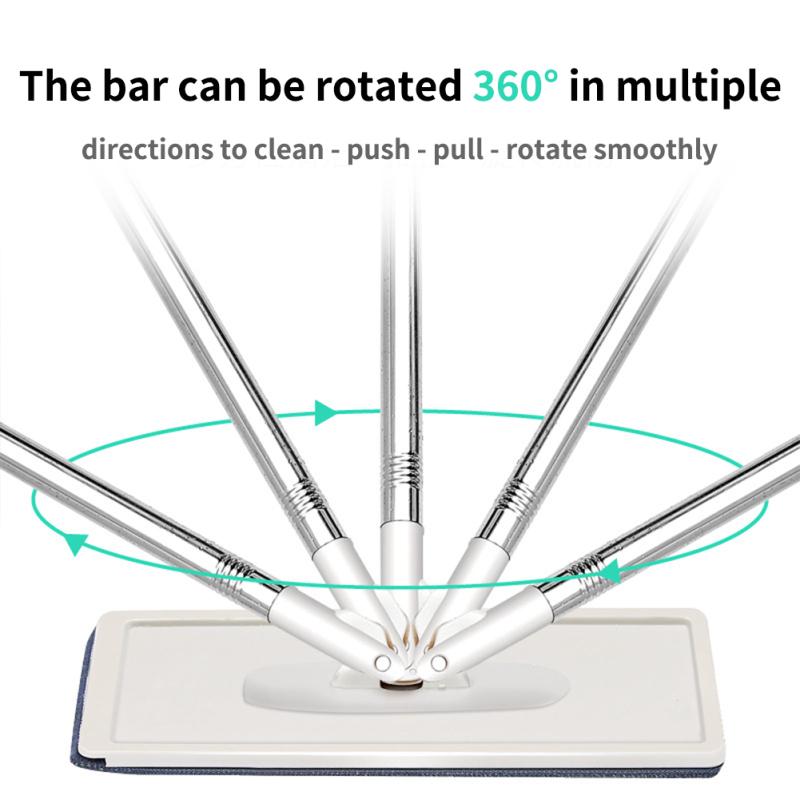 Spray Magic Automatic Spin Mop Unikaj prania ręcznego Ściereczka do czyszczenia w domu Kuchnia Drewniana podłoga