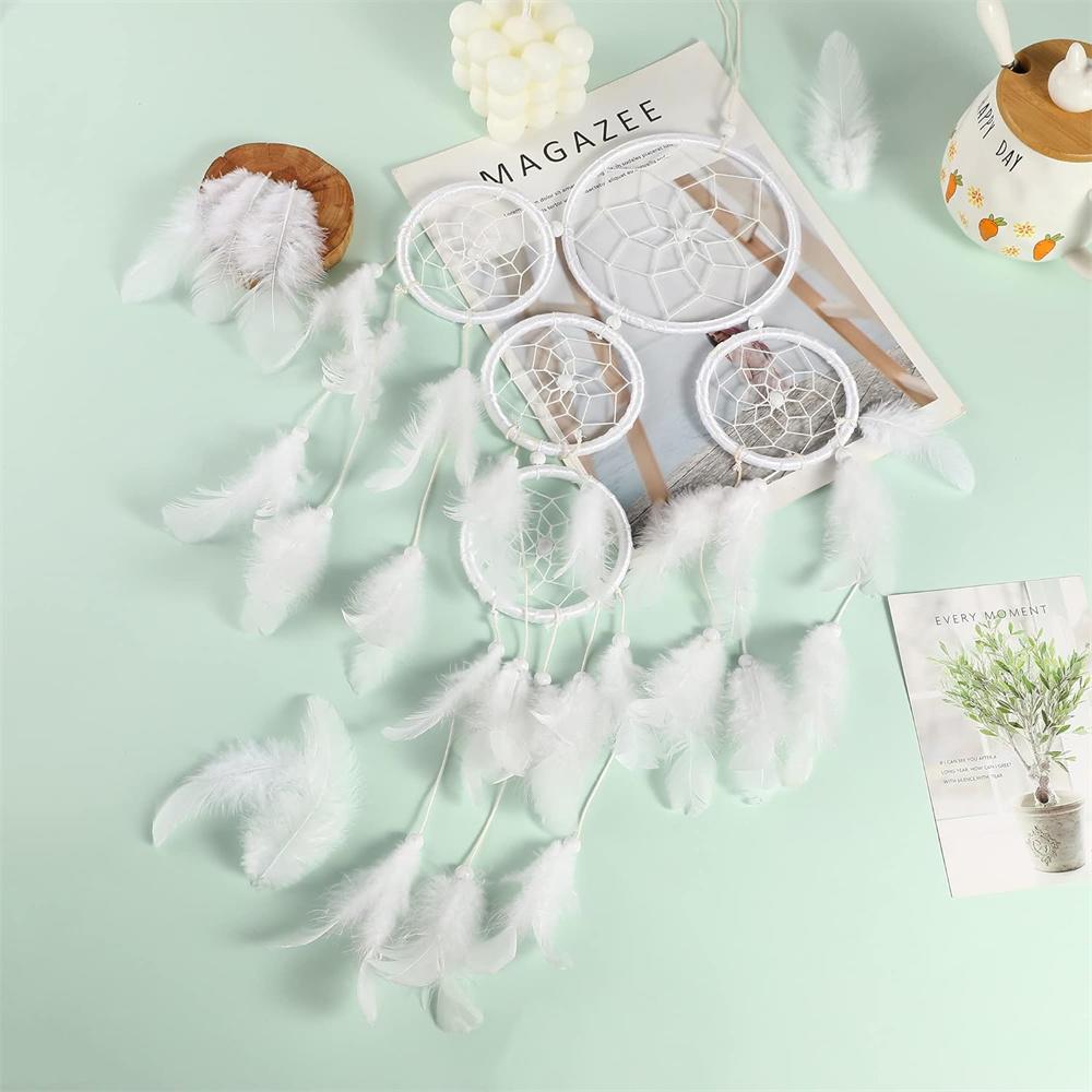 300pcs/pack White Feathers for Crafts - 3-4inch Feathers Bulk for Wedding Home Party, DIY Crafts