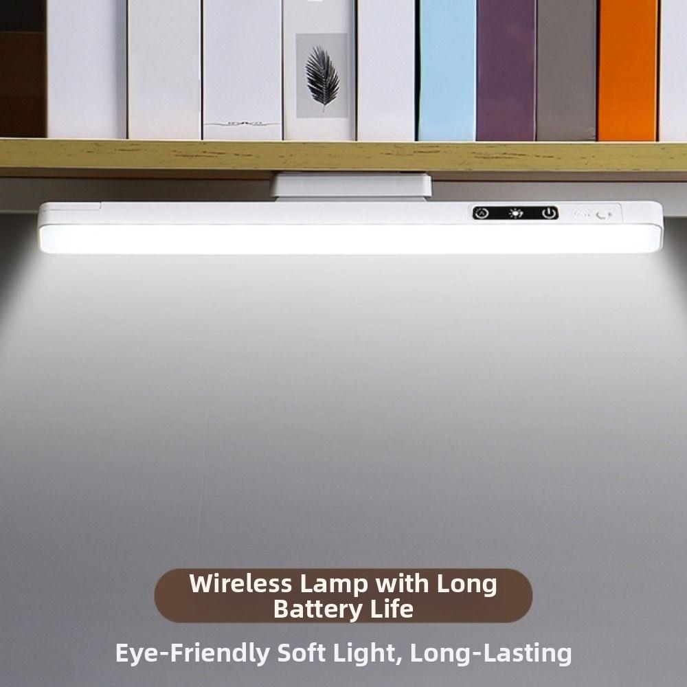 Eye Protection LED Touch Table Lamp Adjustable Brightness 3/5 Color Dimmable Night Light Energy Saving USB Rechargeable