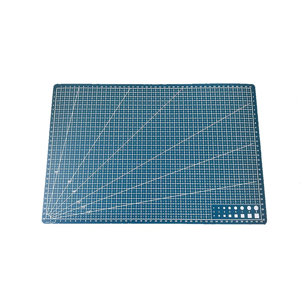 Extra Large Cutting Board Non-Slip Workbench Mat with Measurement Grid Ideal for Sewing Leather Engraving and Fabric Cutting