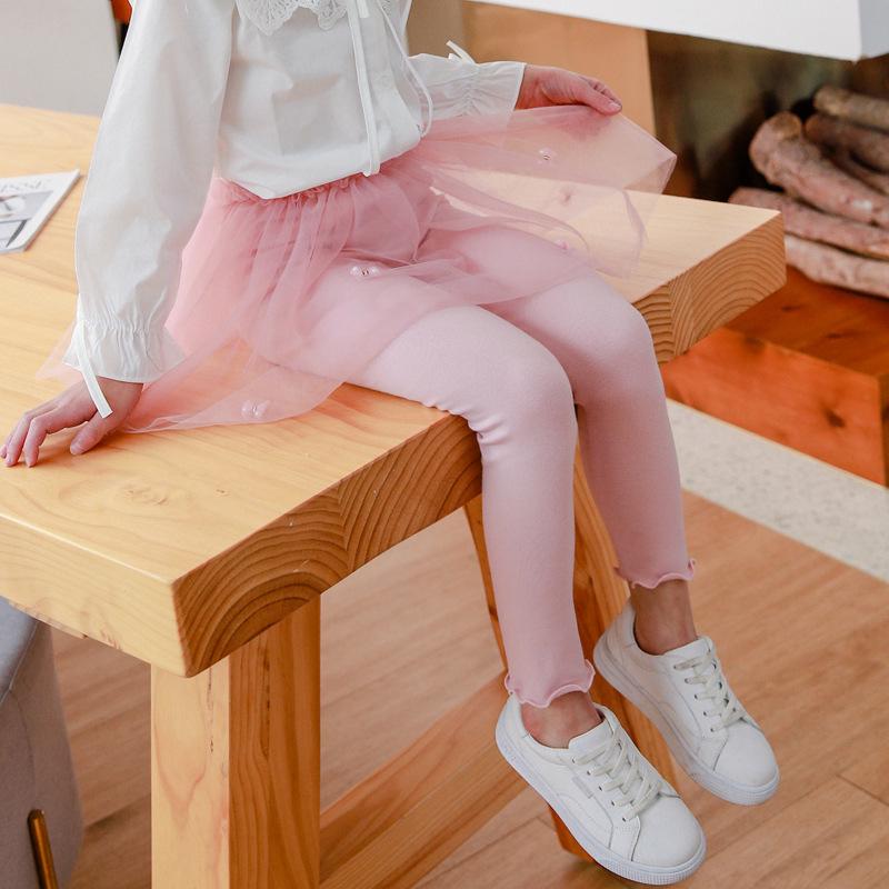 Korean Style Spring/Autumn Fairy Gauze Skirt Pants for Girls