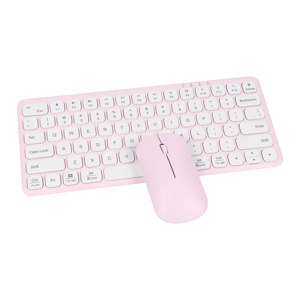 Umechaser Kabellose Tastatur und Maus Bluetooth Einfach zu Bluetooth Wiederaufladbar Einfach zu Kompatibel mit und US-Layout Set, Tastatur, Niedlich, Verwendung,