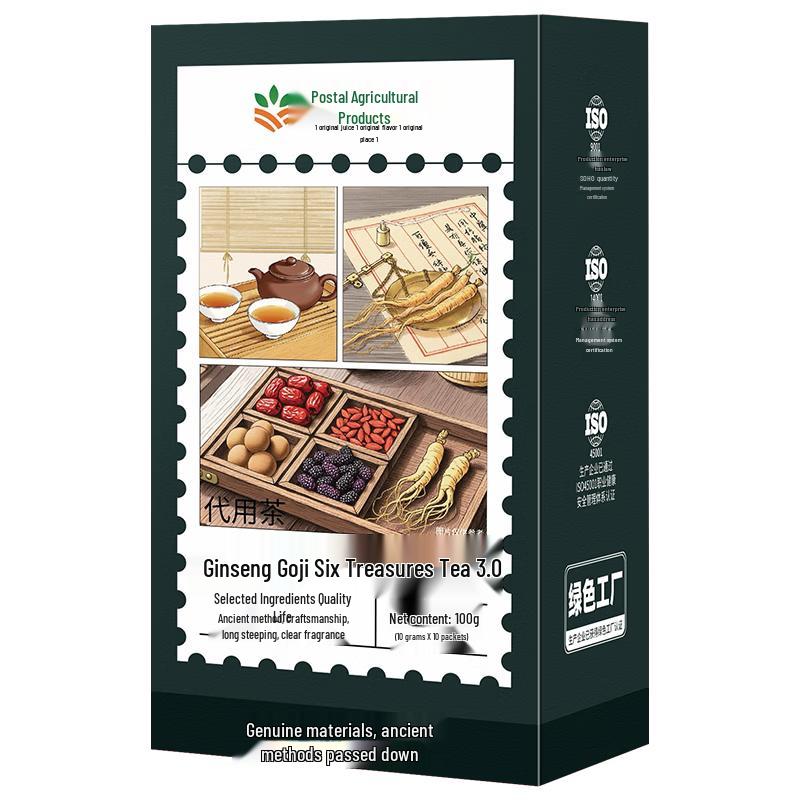 Ginseng Mulberry Goji Berry Herbal Tea