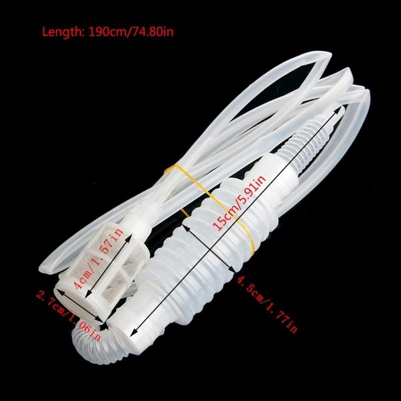 Wine Syphon Tube 1.8m Homemade Plastic Wine Beer Making Brewing Equipment Supply Top Sale
