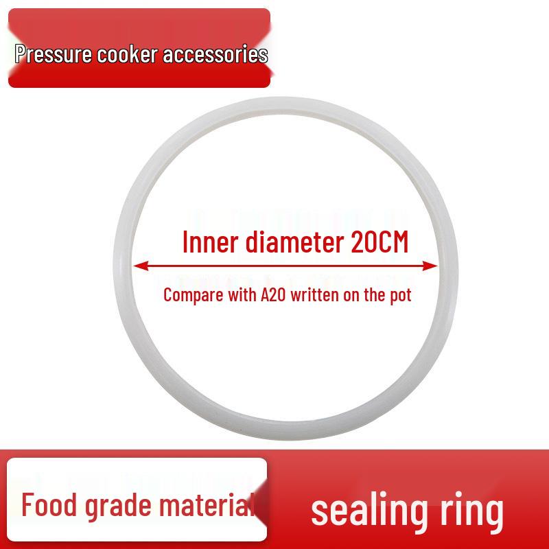 Universal Silicone Gasket Ring for Vintage Pressure Cookers: Fits 18/20/24cm Models