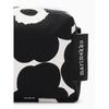 [Marimekko] Tiise Mini Unikko Pouch Women 52_1_52219471294 Black x White Black/White