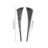 Universal 3D Carbon Fiber Car Fender Blade Side Shark Gills Vent Trim Cover Auto