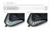 AVEST Vertical Arrow Neo LED Room Lamp for Toyota Bronze Gold Inner with Remote Control C-HR, Color,
