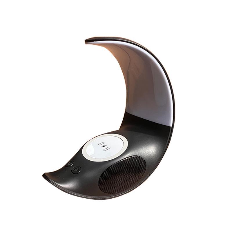 

Crescent L-32 Wireless Speaker with 3D Surround Sound & Dual Watch/Mobile Charging Single charge чёрный