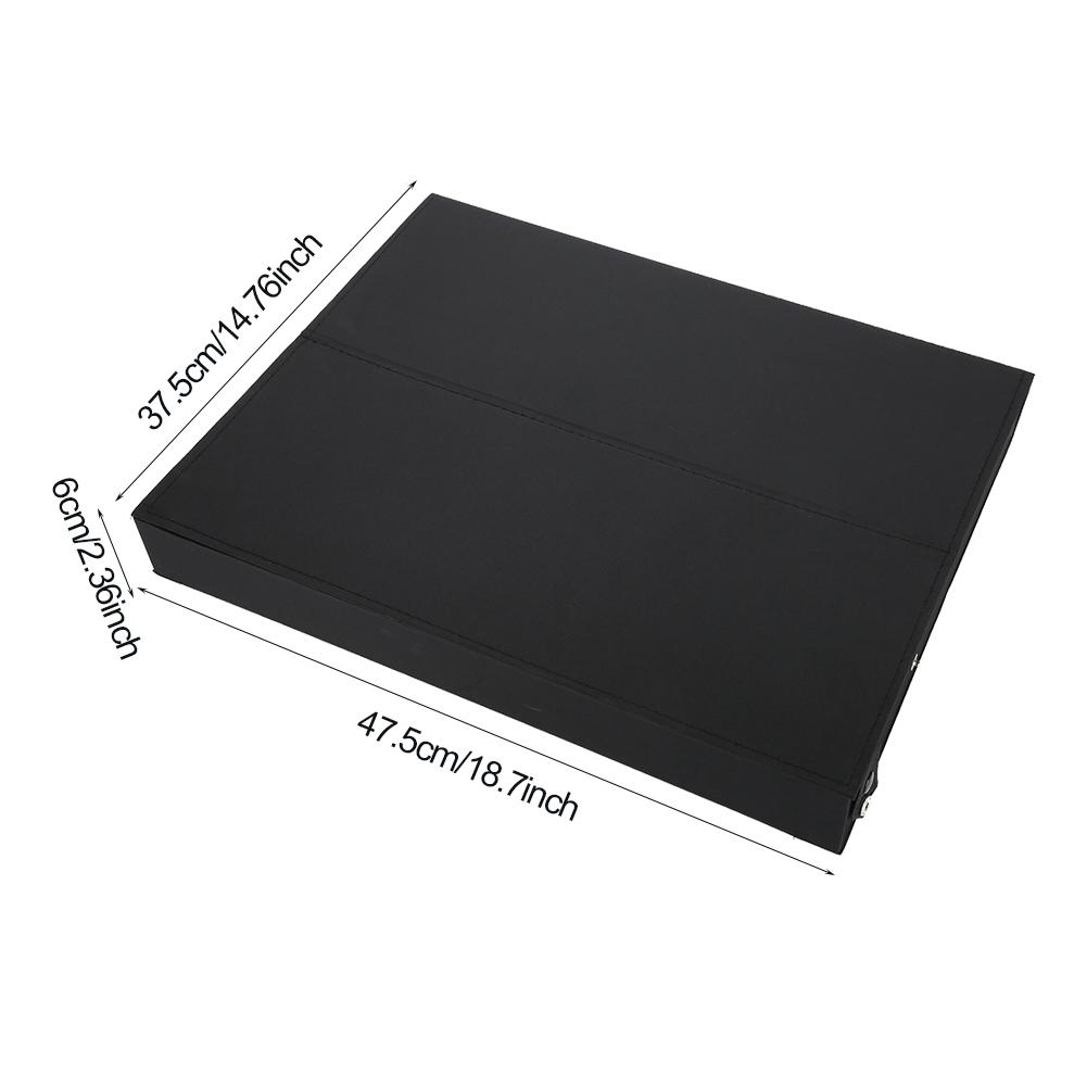 Custodia Espositiva per Occhiali a 18 Scomparti Scatola Organizer per Conservazione Occhiali da Sole Scatola Espositiva per Gioielli e Occhiali
