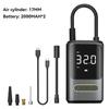 Wireless Air Pump Compressor Car Portable Electric Inflator Tire Pump Power bank LED Flashlight For Ball Bike Motorcycle Car
