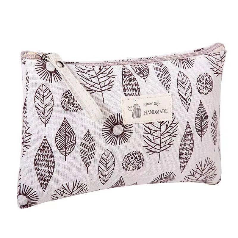 Makeup Bag Convenient And Simple Canvas Travel Cosmetic Storage Bag Toiletry Bag