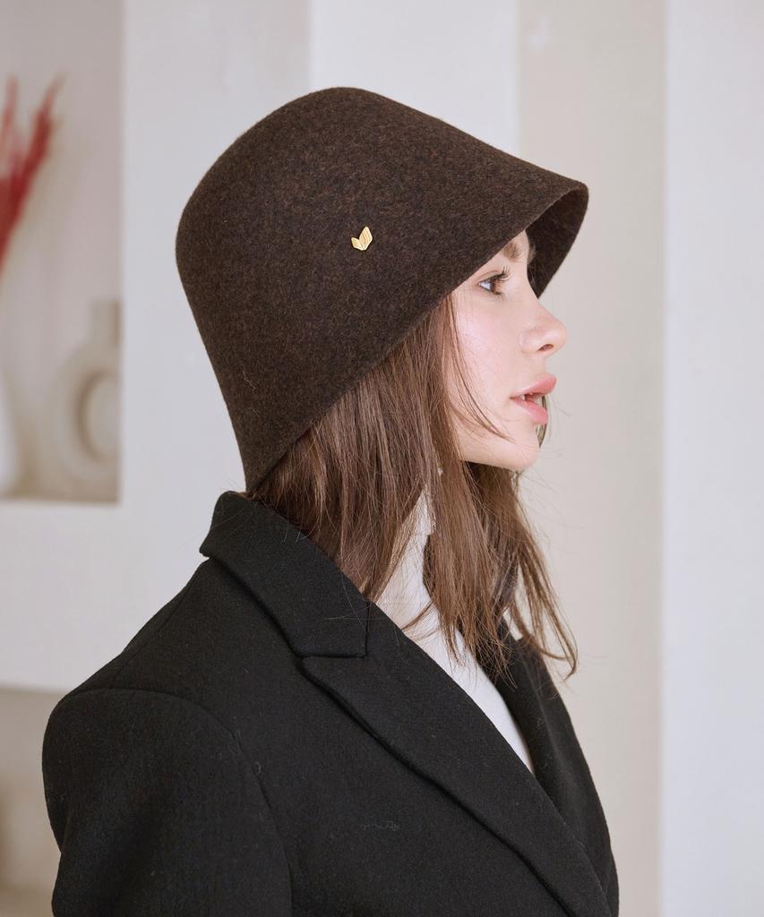 Koipeu Wool Bell Bucket Hat Cf073Ht049