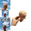 Adorable Shy Lion Plush Keychain Cute Animal Bag Charm Soft Toy For Backpack