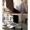 Aluminium Laptopständer Unsichtbare Halterung Faltbar für Home Office Geeignet für Geräte bis 16 Zoll Halterung