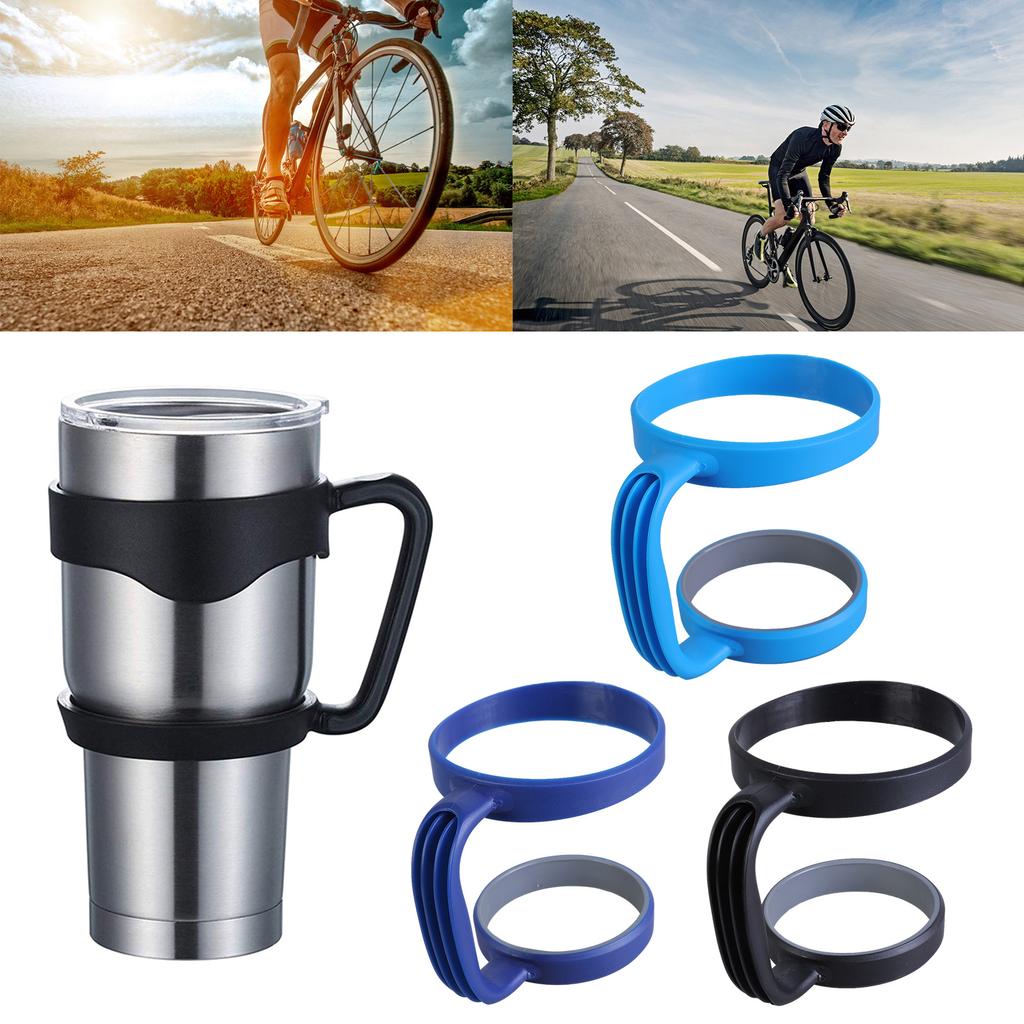 Držák na 30oz tumbler s dvojitými kroužky Přenosné ergonomické rukojeti na tumbler Příslušenství pro 30oz kelímky Ideální pro venkovní použití