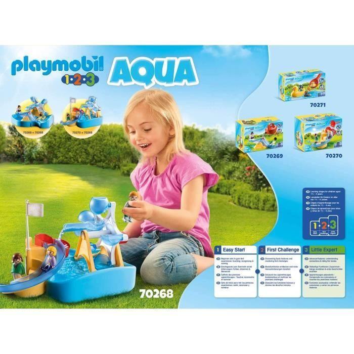 Playmobil 1.2.3 - 70268 - Water Carousel - Child - 18 Months - Blue - Mixed - Plastic