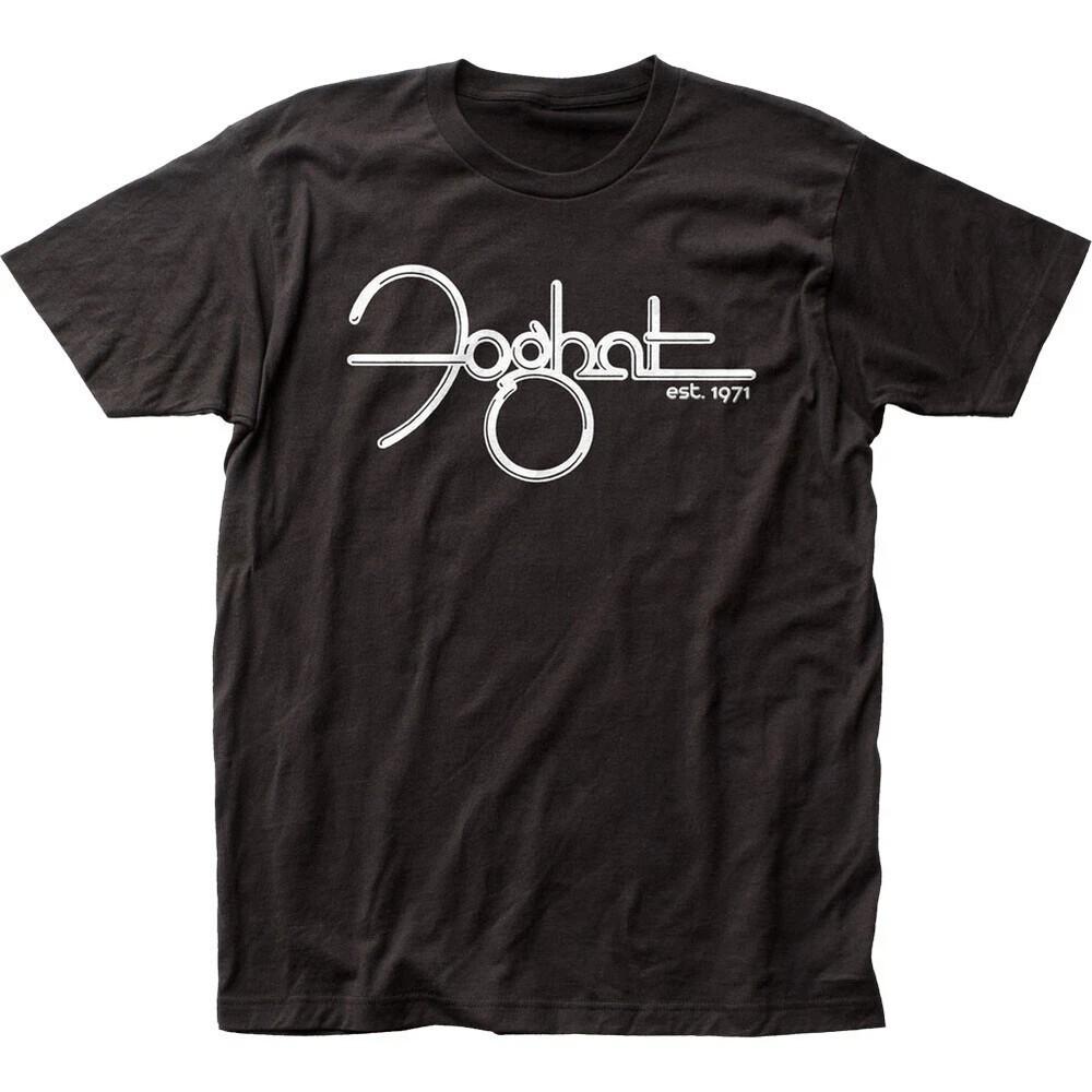 Foghat T-Shirt Est. 1971 Rock and Roll Classic Band Reprint  Black Unisex T-Shirt M