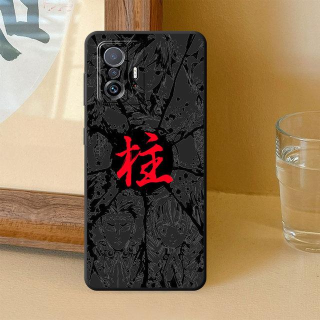 Silikonhülle für Samsung Galaxy Note 20 Ultra 10 Plus 8 9 S20 S22 S21 S23 5g Anime Kurama Demon Slayer Xshell Cover