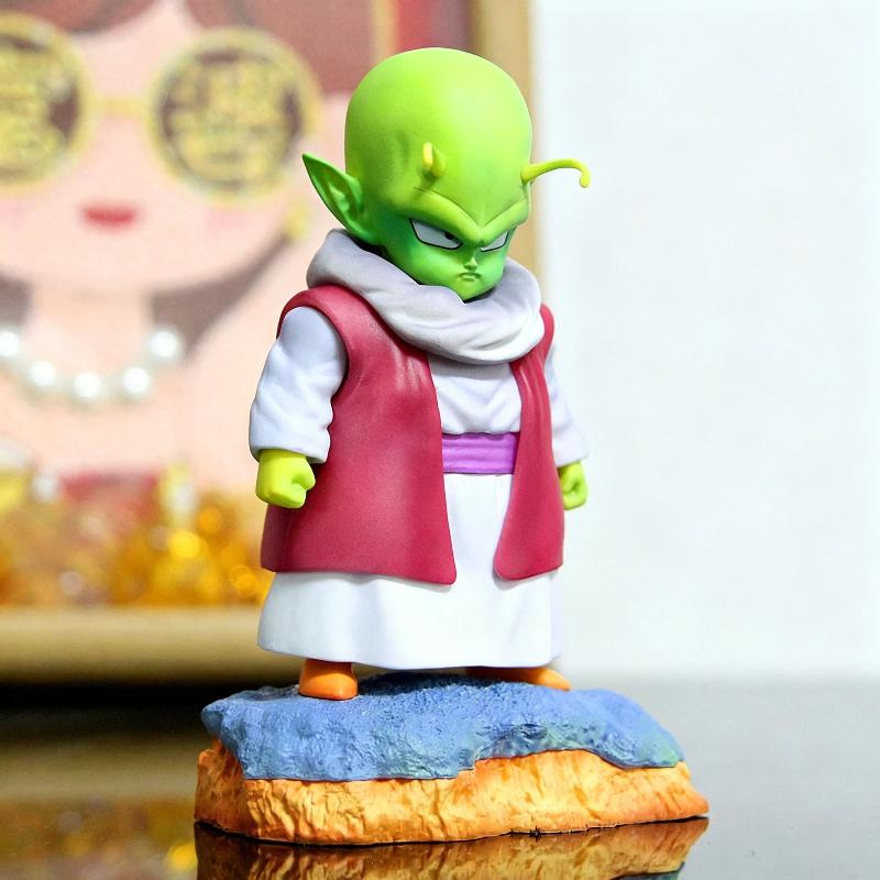 13cm Dragon Ball Dende PVC Figure Namekian Dandy Anime GK Statue Car Desktop Ornament PC Case Decor Collectible Model Toy Gift