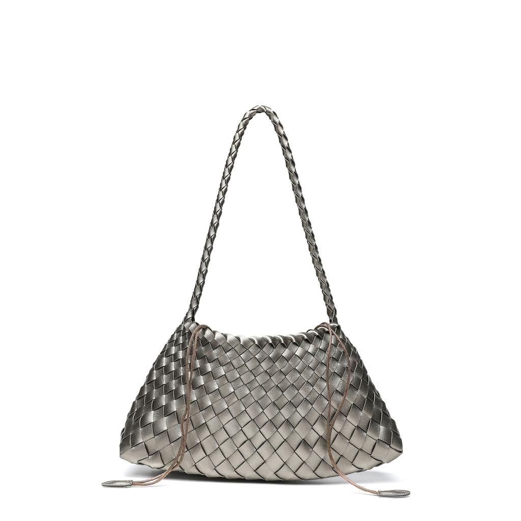 Luxusmode Damen Tasche Tragetasche Handgewebt Handtaschen Mode Retro Handtaschen Vielseitig Unterarm Schultertaschen