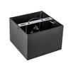 Fat Cube Black Surface-Mounted Ceiling Light - Dessi Home Illuminations
