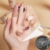 10 Stück Mischpalette für flüssige Foundation Kosmetik Acryl Transparente Platte Lippenstift Make-up Nagelkunst Farbpalette Beauty Make-up Mixer keine schmutzigen Hände