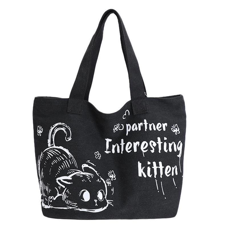 Simple, Fashionable, Niche and Artistic Single-shoulder Bag with Large Capacity Student Handbag