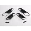 For MG HS 2018      2024 ABS Carbon Fiber Inner Door Handle Bowl Frame Cover Trims Car Styling Accessories
