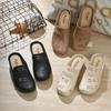 Women's Breathable Hollow-out Clogs Slippers Lightweight Non-slip Backless Mules Casual Indoor Outdoor Summer Shoes