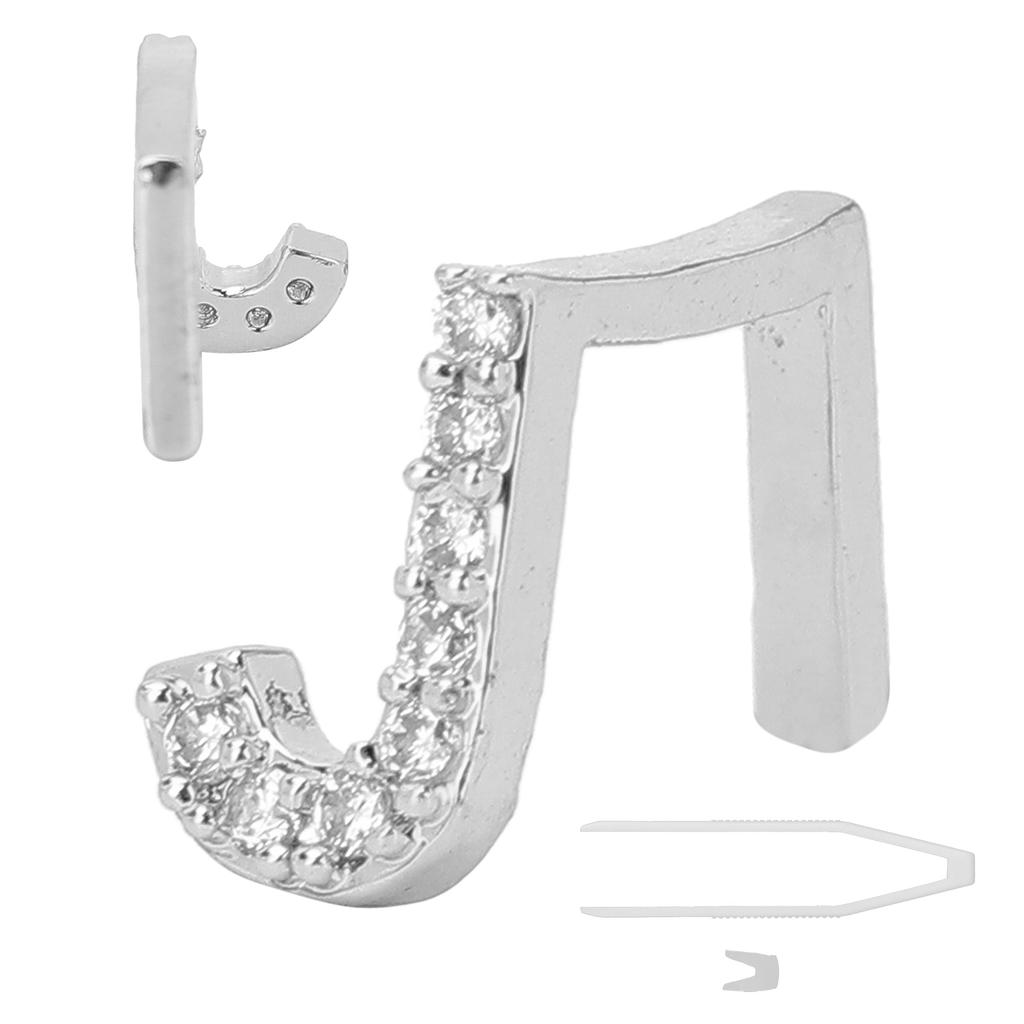 Capital Letter Hip Hop Tooth Removable Teeth Brace Decoration Teeth Accessory for Costume Party