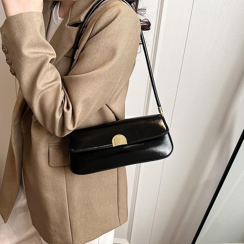 Handtasche Damen Neue Mode Pendler Kleine Quadratische Tasche Vielseitige Schulter Umhängetasche