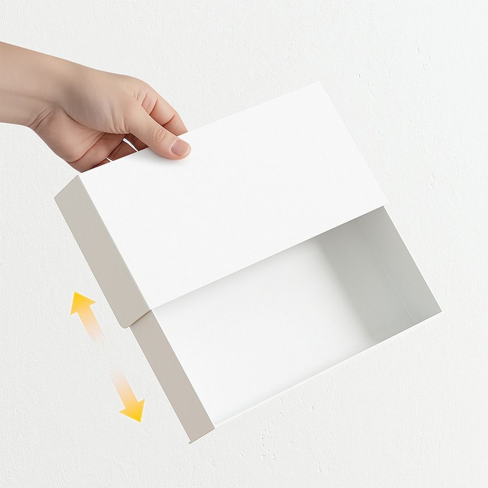 White Under Desk Storage Box Hidden Design Storage Box Desk Storage Drawer Self Adhesive Organizer Drawer