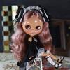 ICY DBS Blyth Doll Kloubové tělo 30CM BJD Hračka Bílá Lesklá tvář a Matná tvář s Extra rukama AB a Panel 1/6 DIY Módní panenka