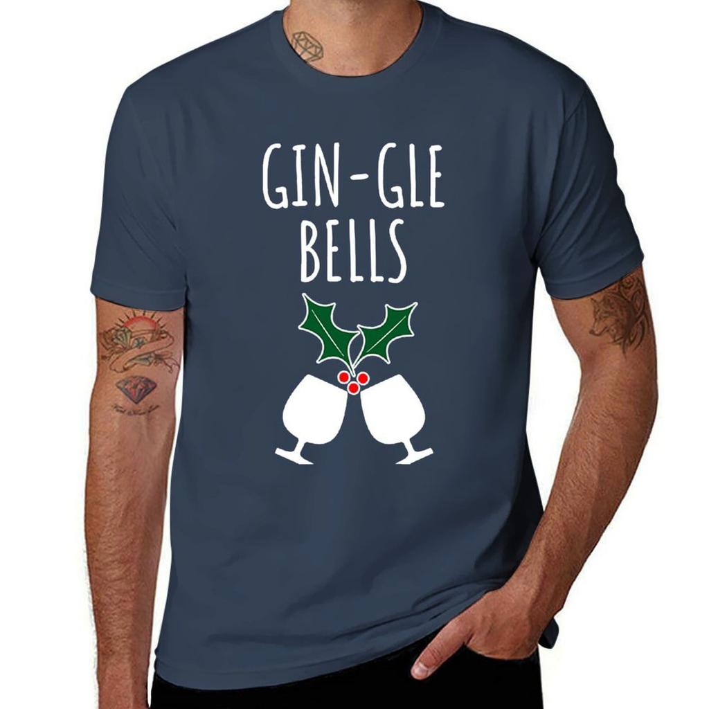 Gingle Bells Tshirt Heavy Duty Casual Work Tee